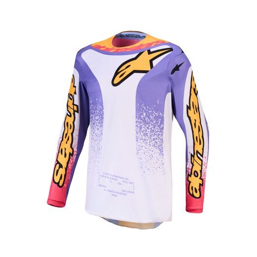 DRES FLUID DRAG, ALPINESTARS (SVETLE ŠEDÁ/FIALOVÁ/ZLATÁ) 2027