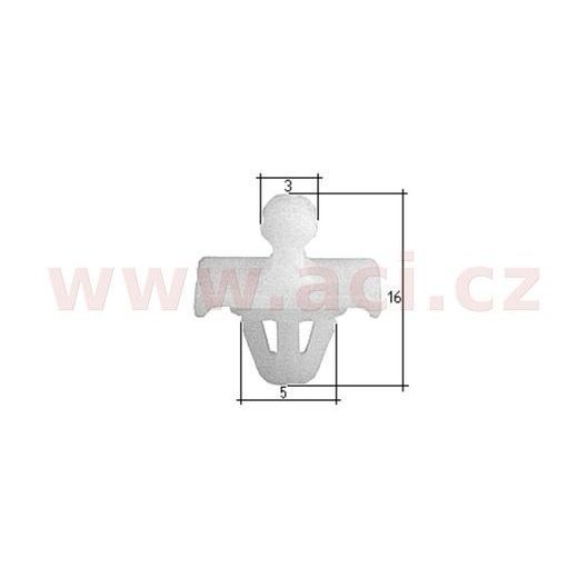 PLASTOVÁ PŘÍCHYTKA (SADA 10 KS)