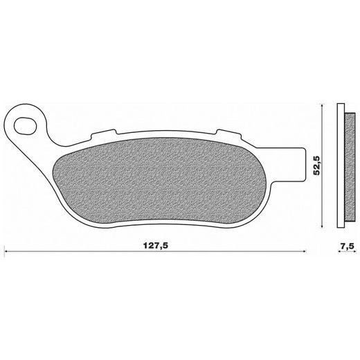BRZDOVÉ DOŠTIČKY (ZMES ROAD HD SINTERED) NEWFREN (2 KS V BALENIE)