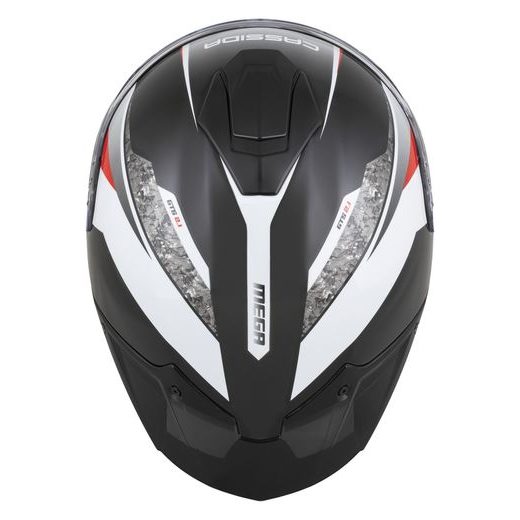 PRILBA INTEGRAL GTS 2.1 MEGA, CASSIDA (ČERNÁ/BÍLÁ/ČERVENÁ) PLEXI S PRÍPRAVOU PRE PINLOCK 2026