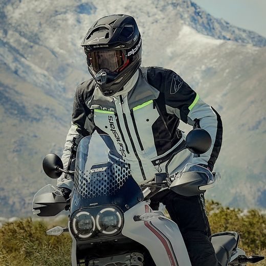 BUNDA BOGOTA PRE DRYSTAR, ALPINESTARS (ŠEDÁ/TMAVĚ ŠEDÁ/ČERNÁ/ŽLUTÁ FLUO) 2026