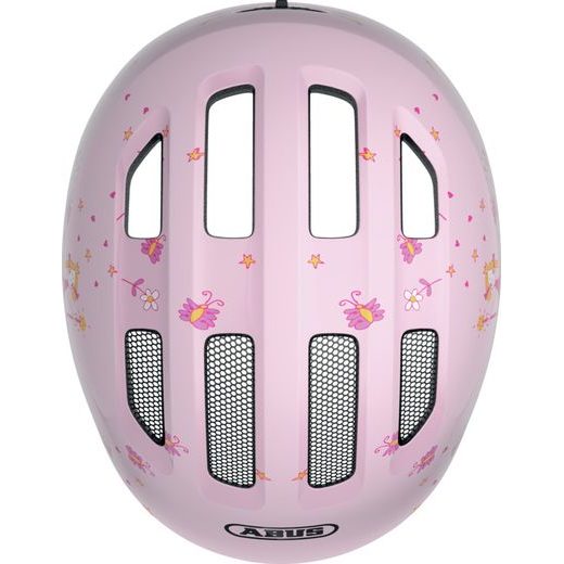 CYKLO PŘILBA SMILEY 3.0 ROSE PRINCESS, ABUS,DĚTSKÁ (RŮŽOVÁ)