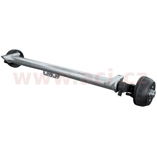 NÁPRAVA KNOTT GB 10 (1000 KG) ROZTEČ PATEK 1500 MM, BRZDOVÉ BUBNY (4X100) KOVANÁ RAMENA ORIGINÁL