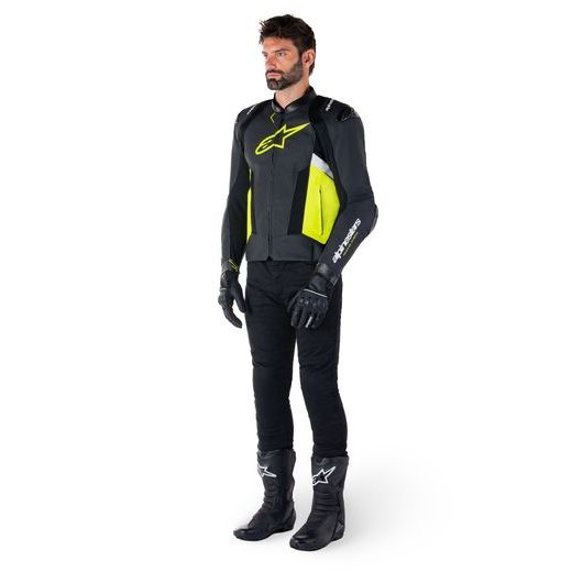 BUNDA MISSILE 3 AIRFLOW, ALPINESTARS (ČERNÁ/ŽLUTÁ FLUO/BÍLÁ) 2026