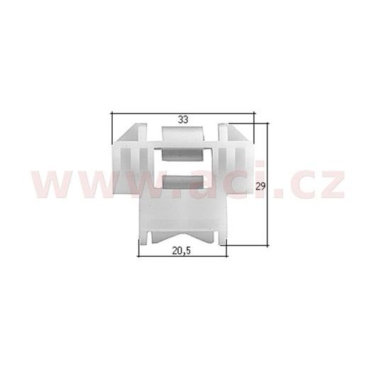 PLASTOVÁ PŘÍCHYTKA (SADA 10 KS)