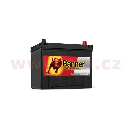 70AH BATÉRIA, 600A, PRAVÁ BANNER POWER BULL 260X174X200(222)