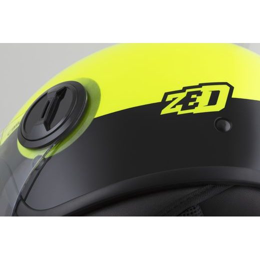 PRILBA C35, ZED (ŽLTÁ FLUO/ČERNÁ) 2026