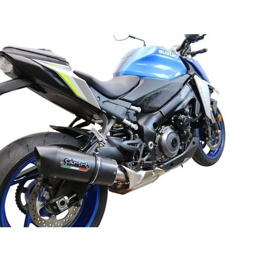KONCOVKA VÝFUKU SLIP-ON GPR FURORE EVO4 NERO S.192.A2.FNE4 MATTE BLACK INCLUDING REMOVABLE DB KILLER AND LINK PIPE PRE SUZUKI GSX-S 950 2015-2016