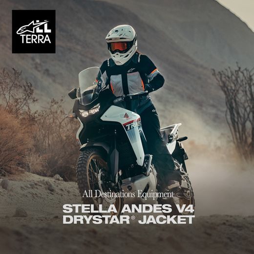 BUNDA STELLA ANDES V4 DRYSTAR, ALPINESTARS, DÁMSKA (TMAVO ŠEDÁ/SVĚTLE ŠEDÁ/ČERNÁ/ČERVENÁ) 2026