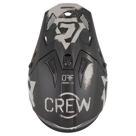 PRILBA CROSS CUP 2 CREW, CASSIDA (ČIERNA MATNÁ/PÍSKOVÁ) 2026
