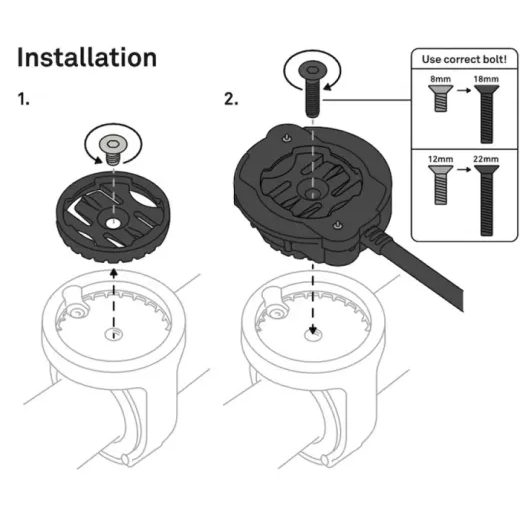 BEELINE MOTO II POWERED MOUNT INSERT NABÍJAČKA PRE MOTO II.