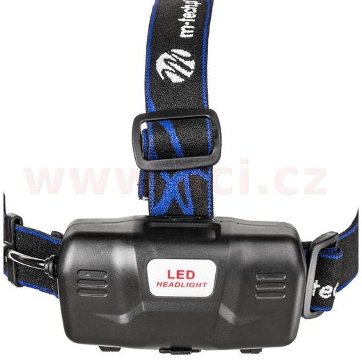 ČELOVKA S LED CREE DIODOU, 3 MÓDY SVÍCENÍ, AKUMULÁTOROVÁ