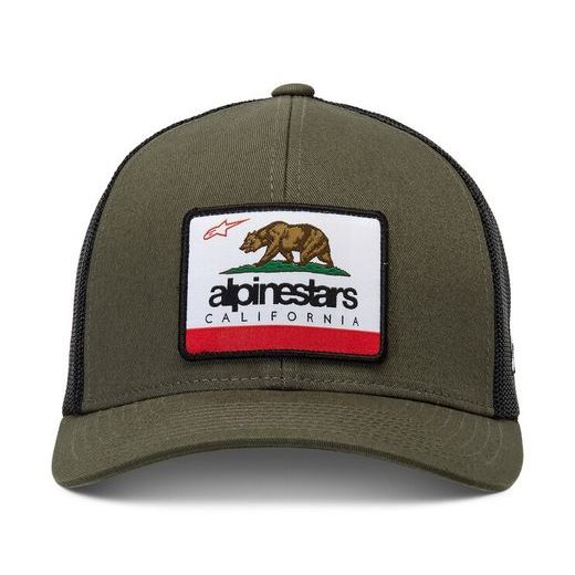 ŠILTOVKA CALI 2.0 HAT, ALPINESTARS (ZELENÁ)
