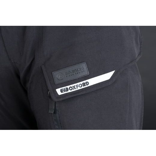 PREDĹŽENÉ NOHAVICE STORMLAND DRY2DRY™, OXFORD ADVANCED (ČIERNE)