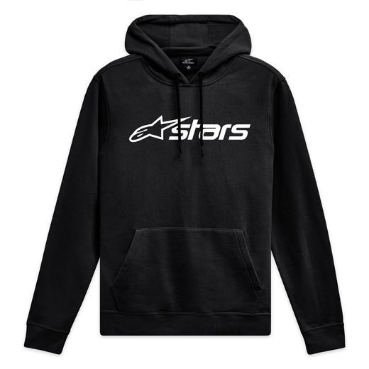 MIKINA BLAZE HOODIE 3, ALPINESTARS (ČERNÁ/BÍLÁ)