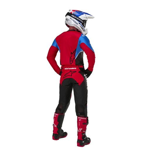 DRES RACER ICONIC HONDA KOLEKCE, ALPINESTARS (ČERVENÁ/ČERNÁ/MODRÁ/BÍLÁ) 2026