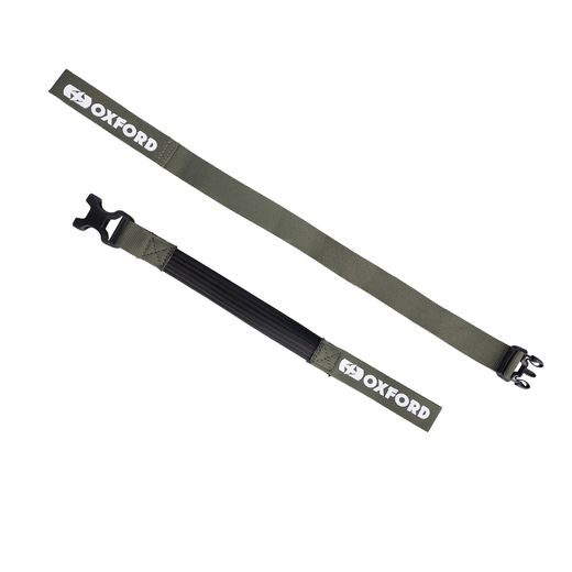 ZAVAZADLOVÉ POPRUHY ATLAS B-CLIP, 2 KS, OXFORD (ZELENÁ, 26MM X 1,2M)