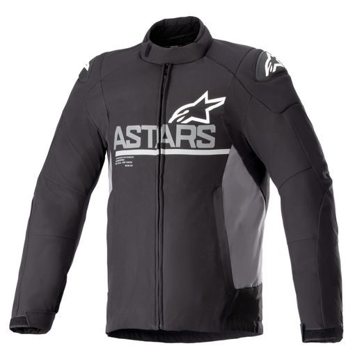 BUNDA SMX WATERPROOF, ALPINESTARS (ČERNÁ/TMAVĚ ŠEDÁ) 2024
