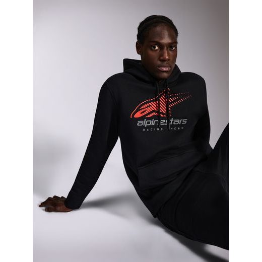 MIKINA PULSE HOODIE, ALPINESTARS (ČIERNA)