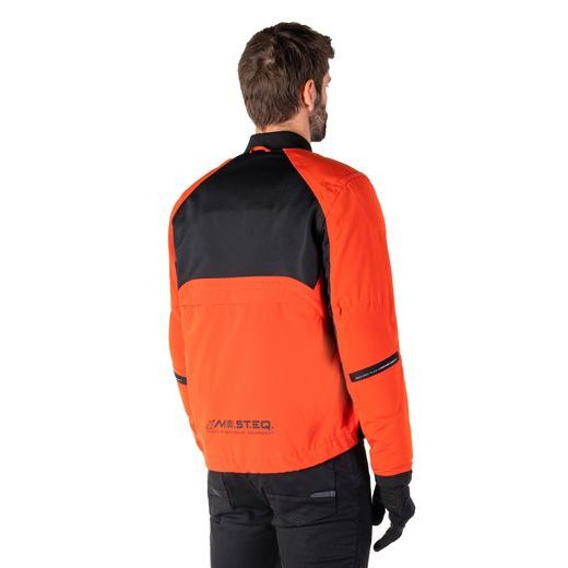 BUNDA MOOTANT WATERPROOF PARKA, ALPINESTARS (ČERNÁ/ORANŽOVÁ FLUO) 2026