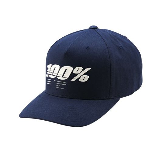 ŠILTOVKA 100% - STAUNCH SNAPBACK MODRÁ (VEĽ. UNI)