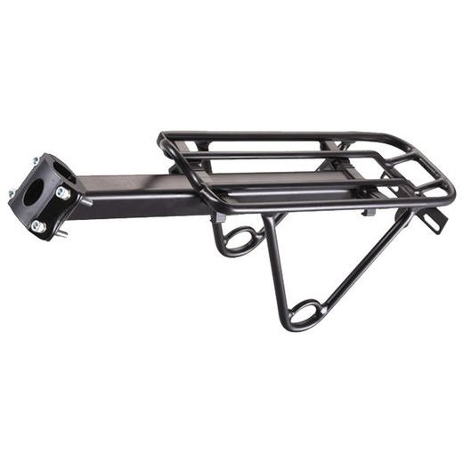 TRUBKOVÝ NOSIČ BRAŠEN SEDLOVÝ SEATPOST, OXFORD (PRO PRŮMĚR SEDLOVÉ TRUBKY 27,2 AŽ 31,6 MM, ČERNÝ)