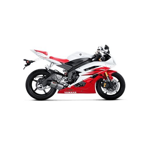 HOMOLOGOVANÁ VÝFUKOVÁ KONCOVKA, RAD SLIP-ON LINE (TITANIUM), AKRAPOVIČ