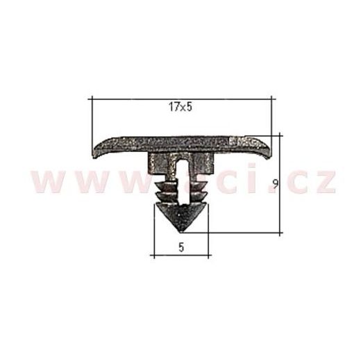 PLASTOVÁ PŘÍCHYTKA (SADA 10 KS)