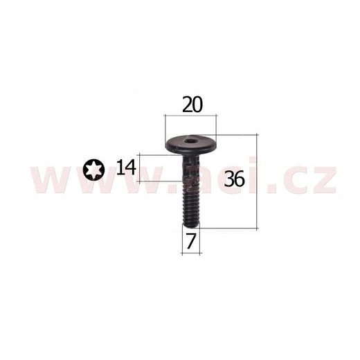 PLASTOVÁ PŘÍCHYTKA (SADA 5 KS)