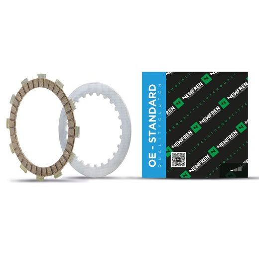 SADA SPOJKOVÝCH LAMIEL A PLECHOV (ŠTANDARD ZMES) NEWFREN (3+2 KS)