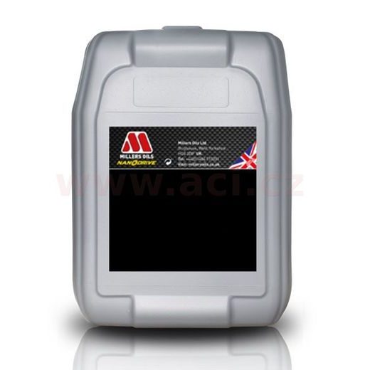 MILLERS OILS MOTOROVÝ OLEJ PLNE SYNTETICKÝ S NANOČÁSTICEMI - PAO, 3ESTER MOTORSPORT CFS 5W40 NT+ 20L