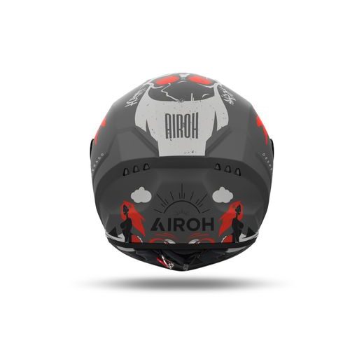 PRILBA CONNOR DESPERADO, AIROH (ORANŽOVÁ MATNÁ) 2025