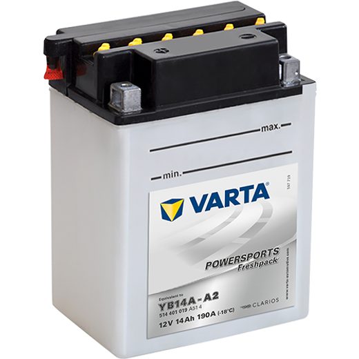 VARTA 12V/14AH MOTO (YB14A-A2 (CB14A-A2)) FRESHPACK