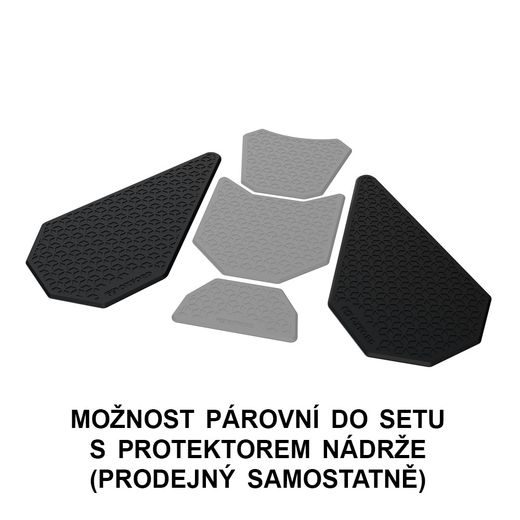 PROTEKTOR A PROTIŠMYKOVÝ PRVOK NÁDRŽÍ A GRIPPER ADV, OXFORD (ČIERNY, PÁR)