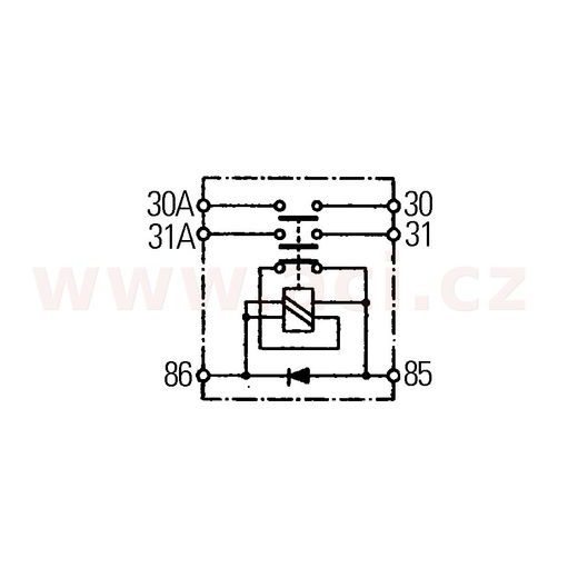 ODPOJOVAC BATERIE 12V HELLA