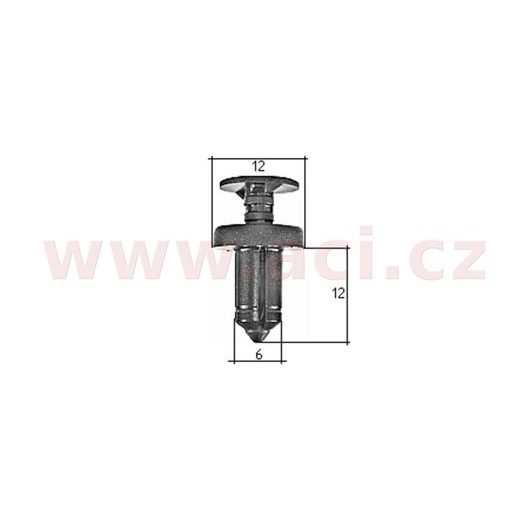 PLASTOVÝ NÝTEK (SADA 10 KS)