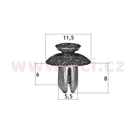 PLASTOVÝ NÝTEK (SADA 10 KS)