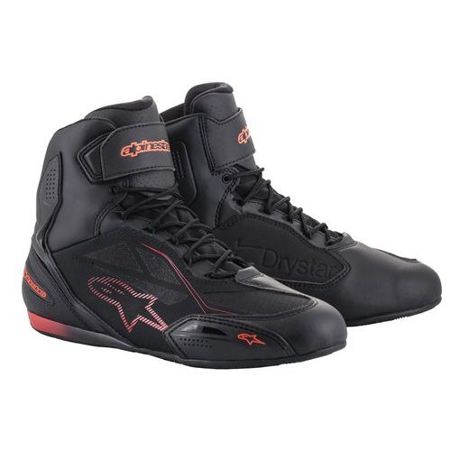 TOPÁNKY FASTER-3 DRYSTAR, ALPINESTARS (ČERNÁ/ČERVENÁ FLUO) 2025