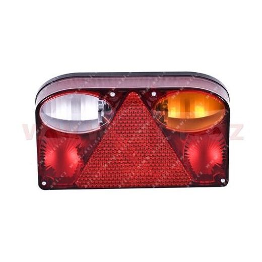 ZADNÍ SVĚTLO 238X138 MM GUMOVÁ PRŮCHODKA PRO KABELÁŽ, P