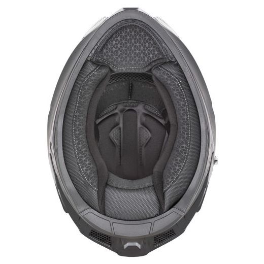 PRILBA K40, ZED (ČIERNA MATNÁ/TMAVĚ ŠEDÁ) 2026