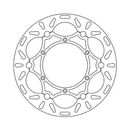 BRZDOVÝ KOTÚČ PLÁVAJÚCE (ZVĚTŠENÝ, PRIEMER 270 MM), NEWFREN