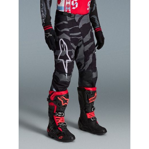 NOHAVICE TECHSTAR LIMITOVANÁ EDÍCIA BEAST COAST, ALPINESTARS (ŠEDÁ/ČERNÁ/ORANŽOVÁ) 2026