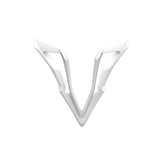 KRYT BRADOVÉ VENTILÁCIA PRE PRILBU WRAAAP, AIROH (BIELY MATNÝ)