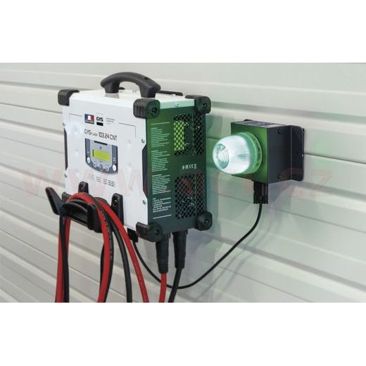 NABÍJEČKA/STABILIZOVANÝ ZDROJ GYSFLASH 103.24 CNT FV 6/12/24 V, 5-1200 AH, 100 A, KABELY 5 M, MENU V ČEŠTINĚ
