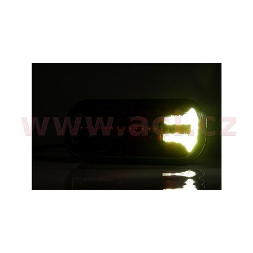 ZADNÍ SVĚTLO LED 214,3X94,3 MM, S DYNAMICKÝM SMĚR. SVĚTLEM, KABEL 1 M, L=P