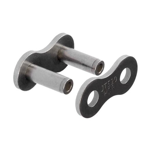 SPOJKA REŤAZU 520HDR2, JT CHAINS (FARBA ČIERNA, NITOVACIE, TYP RIVET)