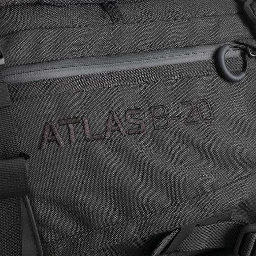 BRAŠNA ATLAS B-20 ADVANCED BACKPACK, OXFORD (ČIERNA, OBJEM 20 L)