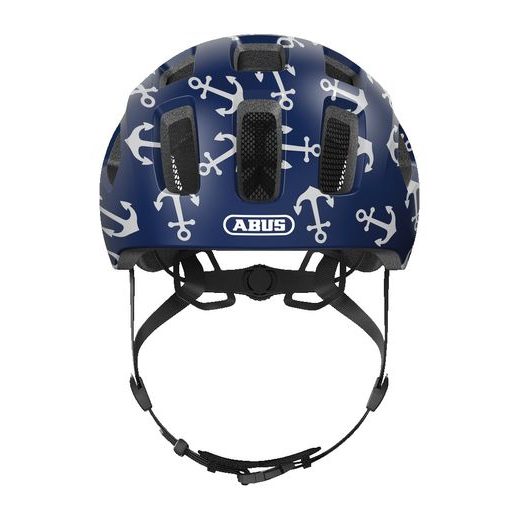 CYKLO PŘILBA SE SVĚTLEM YOUN-I 2.0 BLUE ANCHOR, ABUS, DĚTSKÁ (MODRÁ)