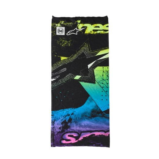 NÁKRČNÍK BUFF IGNITE, ALPINESTARS (ČERNÁ/ČERVENÁ) 2026