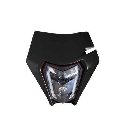 PREDNÉ MASKA VR. LED SVETLÁ KTM, RTECH (ČIERNA)